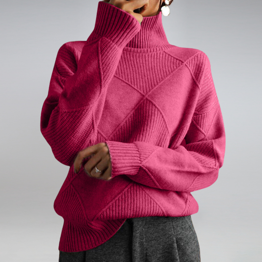 Myla Turtleneck Pullover in Cashmere – Soft, Warm & Elegant Sweater for Women