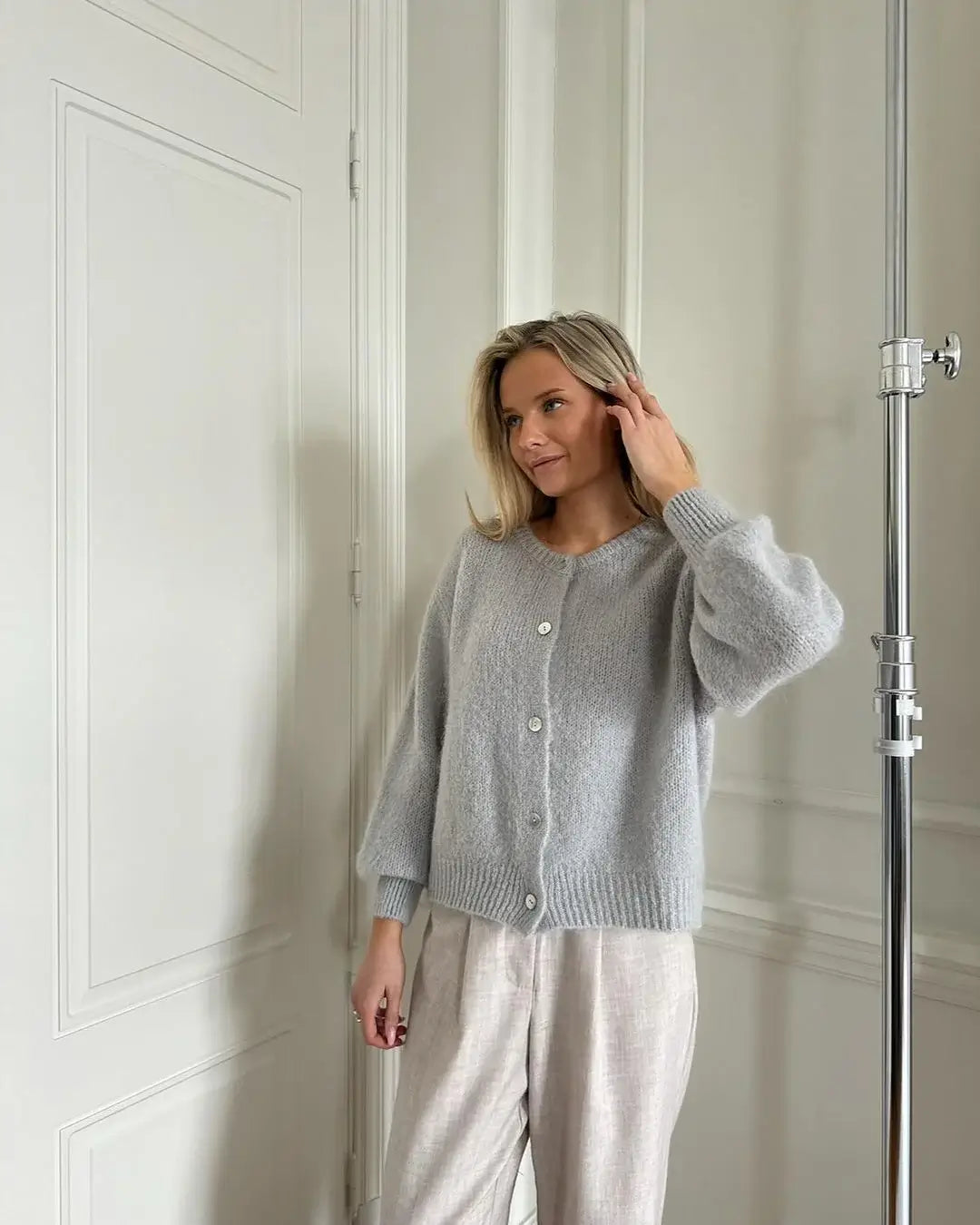 Addilyn Cardigan Femme – Soft & Elegant Sweater in Comfortable Knit for Winter