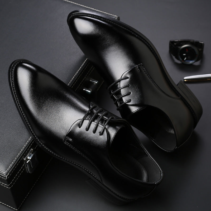 Men’s Derby Dress Shoes – Formal Lace-Up for Office & Wedding