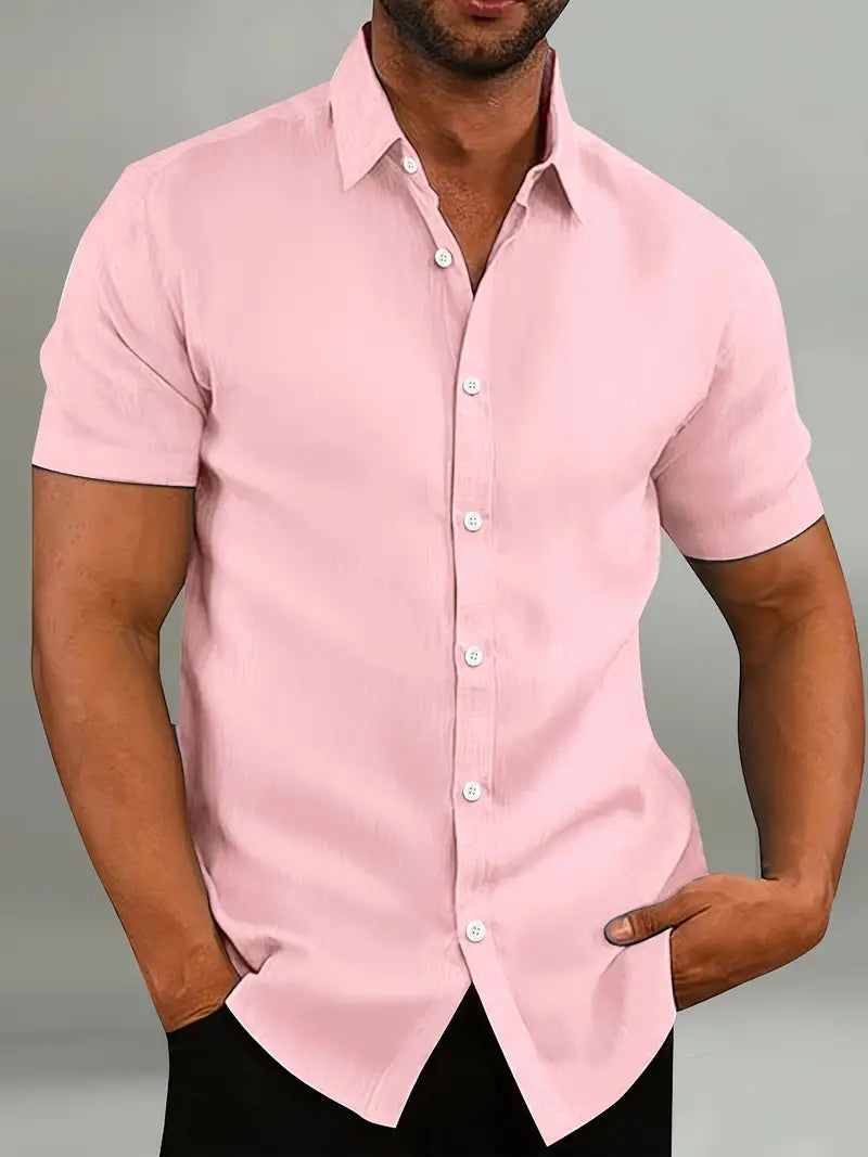 Men’s Classic Collar Shirt – Warm Weather Edition