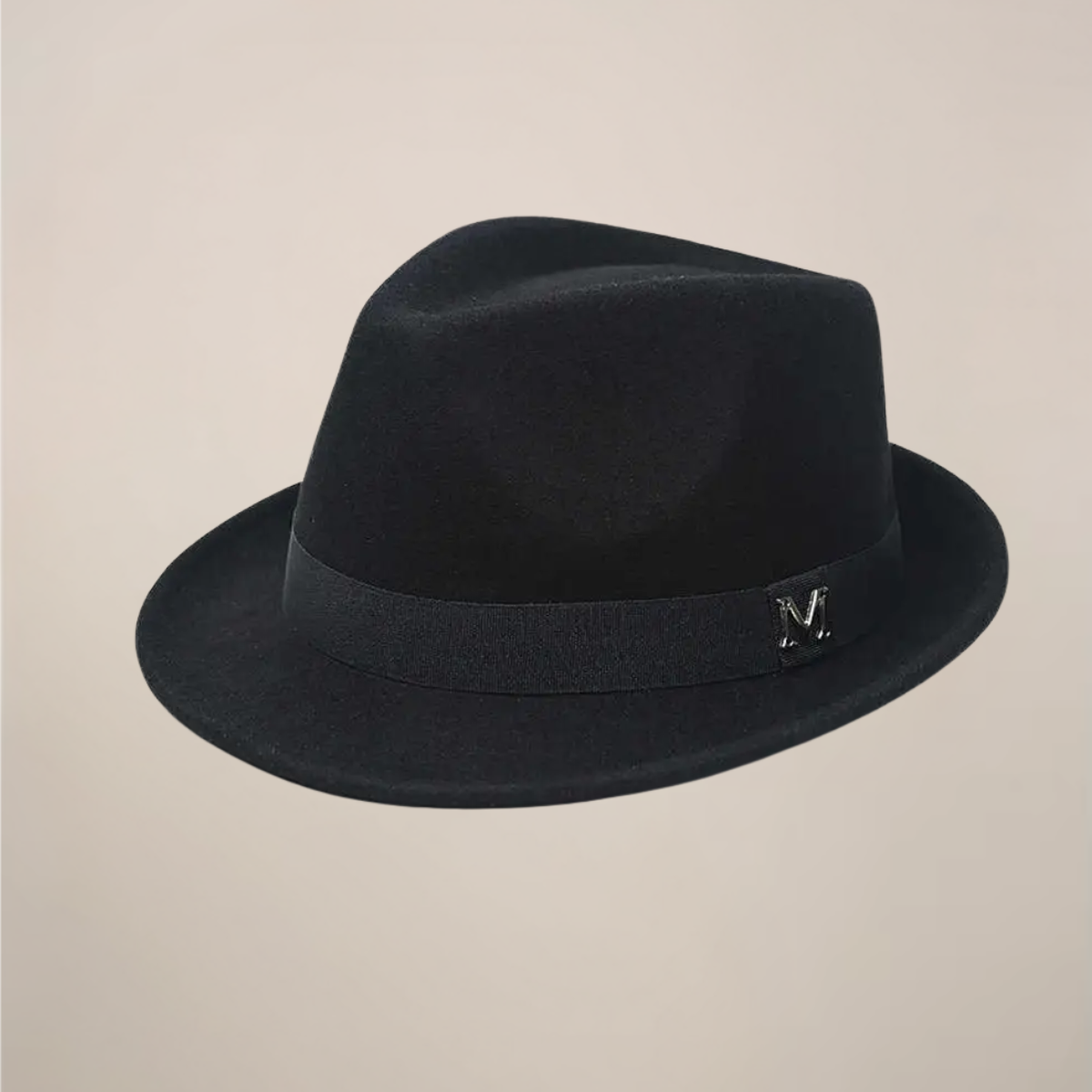 Men’s Classic Fedora Hat – Narrow Brim Formal Hat for Weddings & Smart Occasions