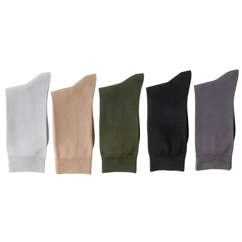 Men’s Everyday Essentials – 5-Pack Ribbed Crew Socks