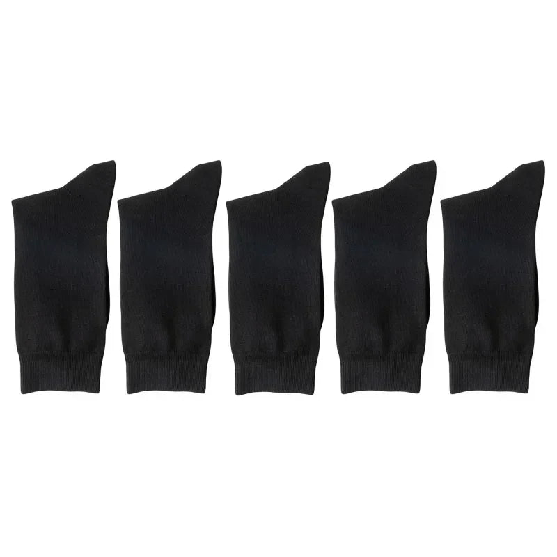 Men’s Everyday Essentials – 5-Pack Ribbed Crew Socks
