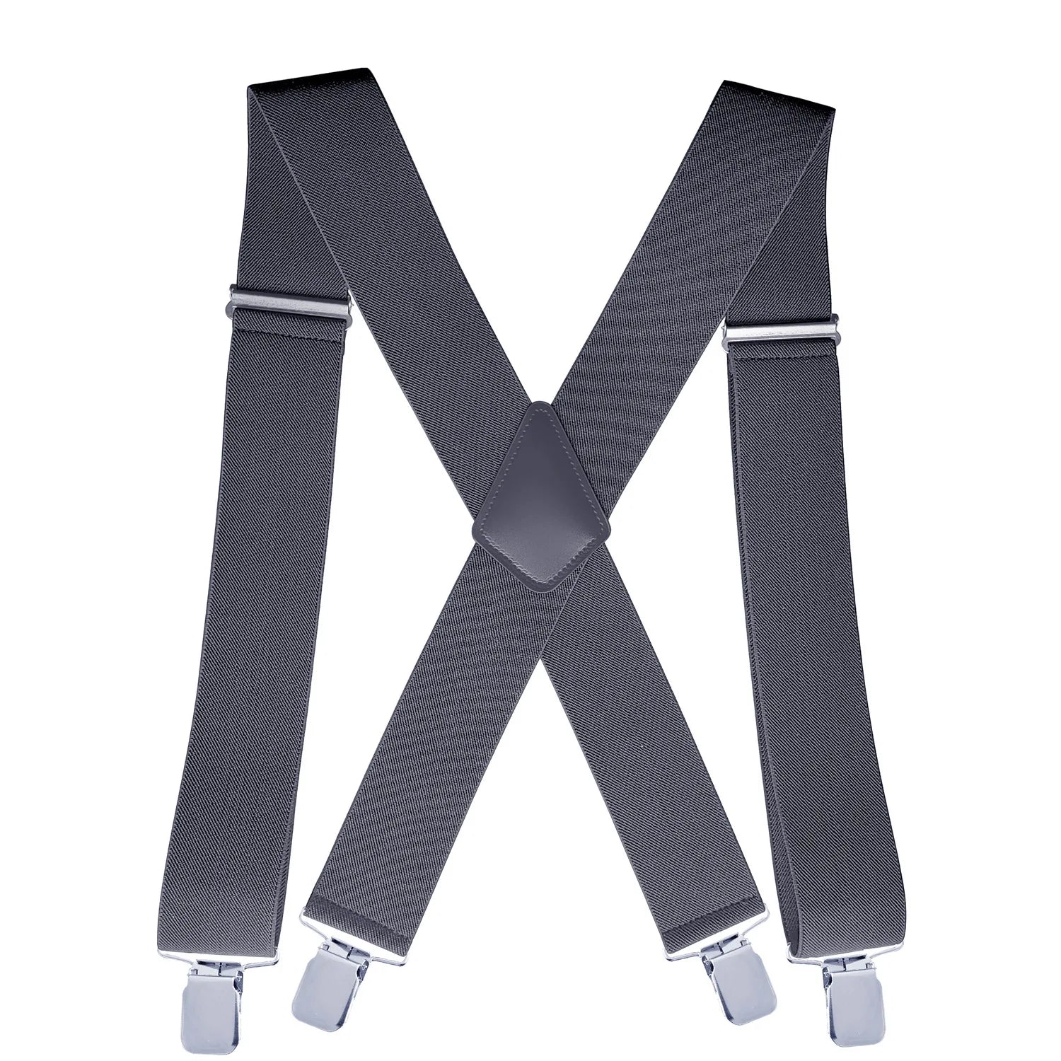 Men’s Heavy-Duty Suspenders – Wide Adjustable Y-Back Braces