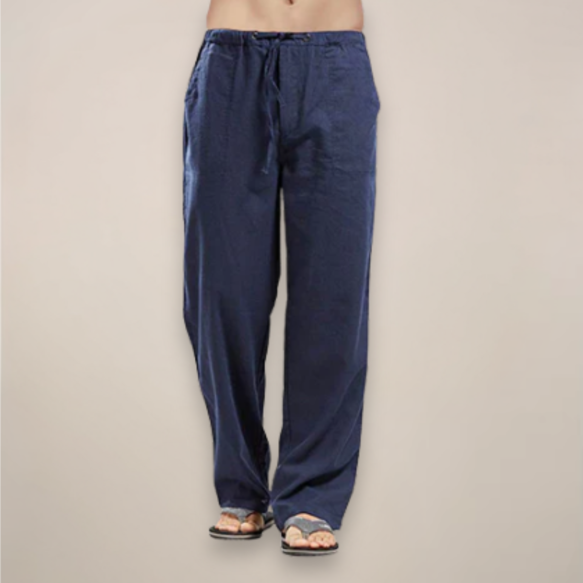 Men’s Linen Pants – Lightweight Linen Blend, Breathable Summer Comfort