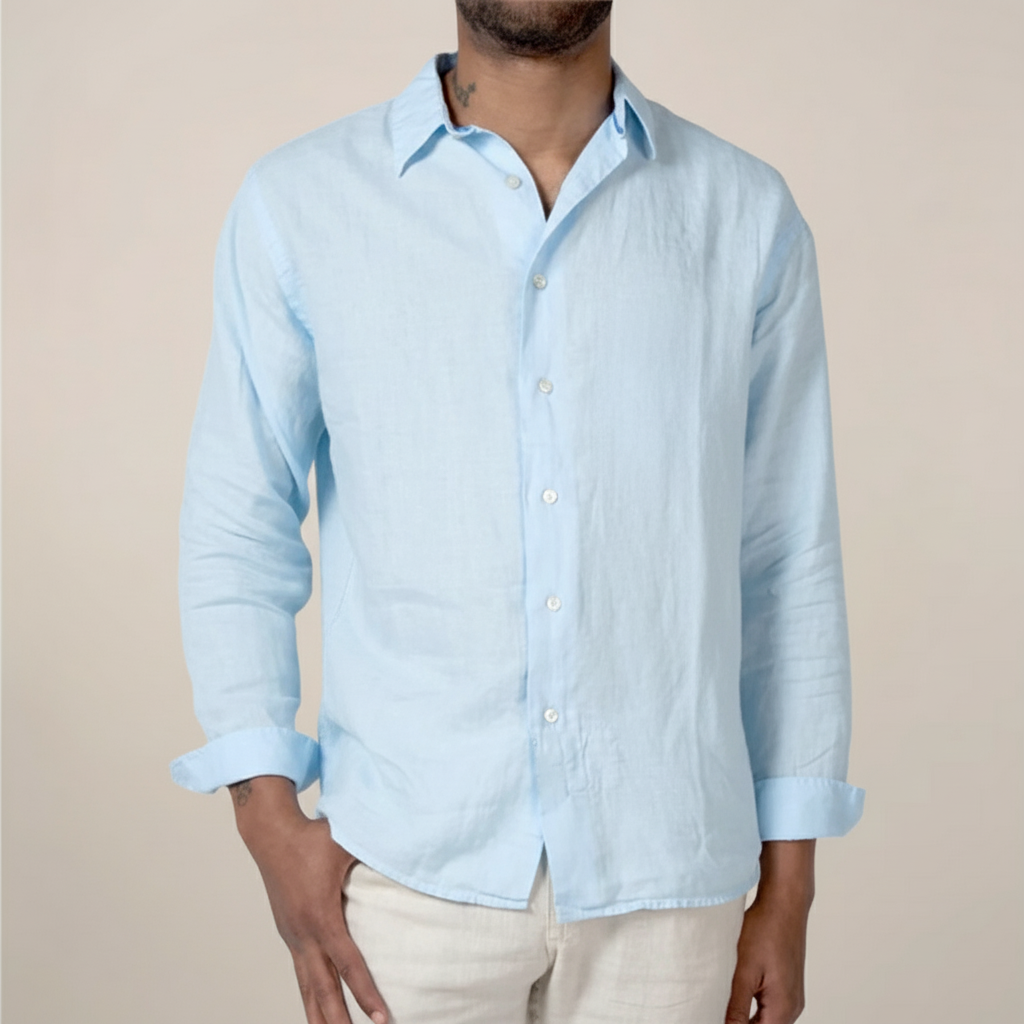Men’s Relaxed Fit All-Season Shirt – Effortless Everyday Elegance