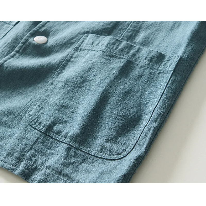 Men's Relaxed Linen Blazer – Smart-Casual Lightweight Layer