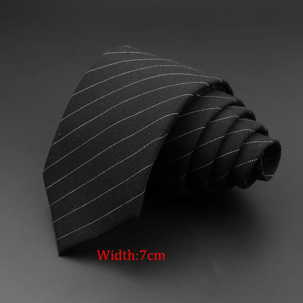 Men’s Slim Solid Colour Formal Necktie – Business & Dresswear Classic Tie