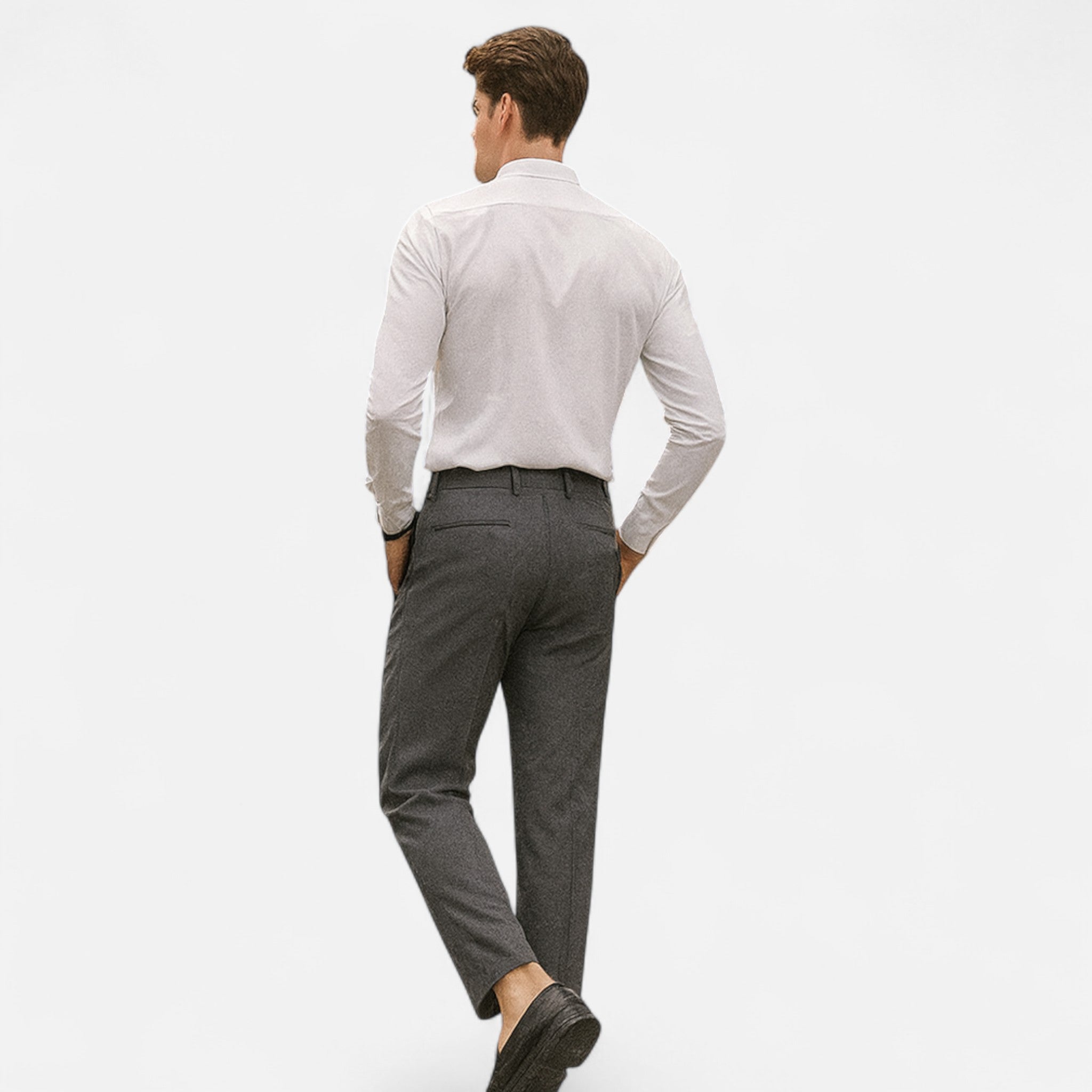 Men’s Tailored Trousers – Slim Fit – Smart Casual – Stretch Design
