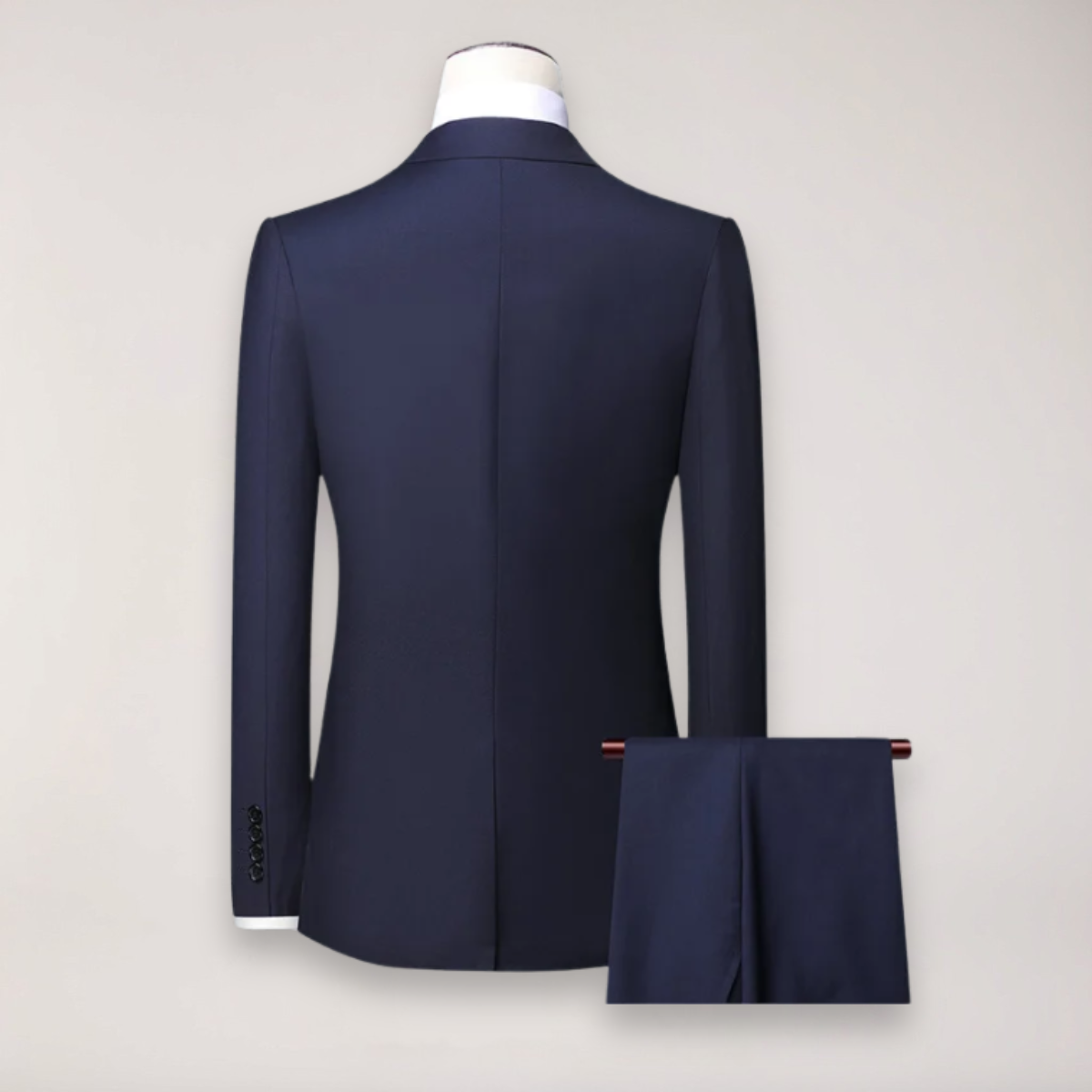 Men’s Two-Piece Formal Suit – Tailored Fit Blazer and Trousers