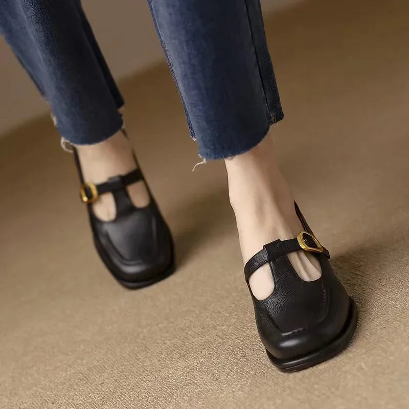 Annie | T-Strap Sandals