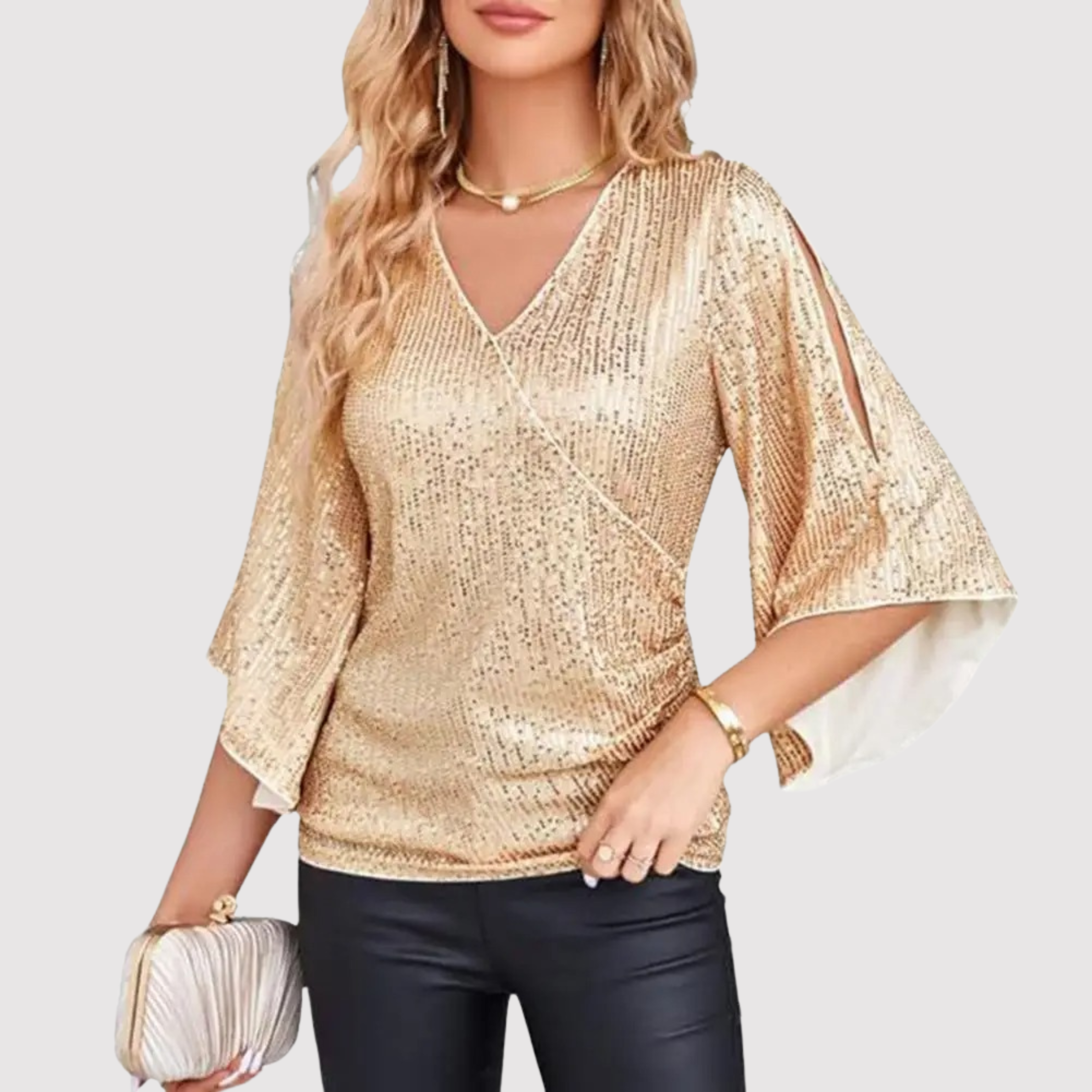 Elegant Sequined Top for Women | Susanne