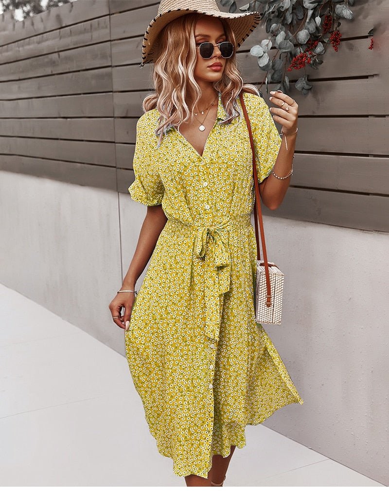 Elegant and Stylish Floral Dress for Women