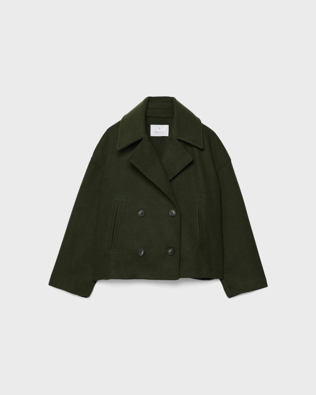 Vanessa Women's Jacket – Elegant & Warm Short Double-Breasted Wool Jacket for Winter