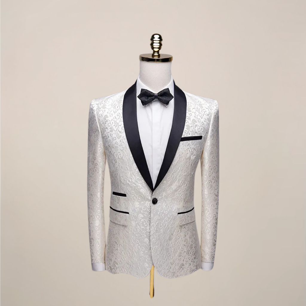 Men’s Tuxedo Blazer – Slim Fit Jacket for Formal & Evening Events