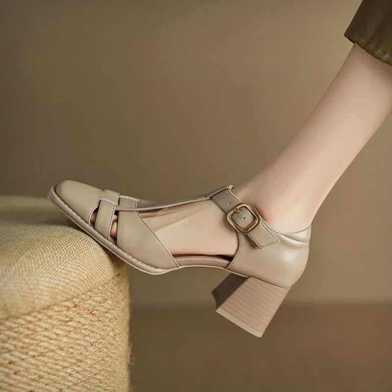 Annie | Square Toe Sandals