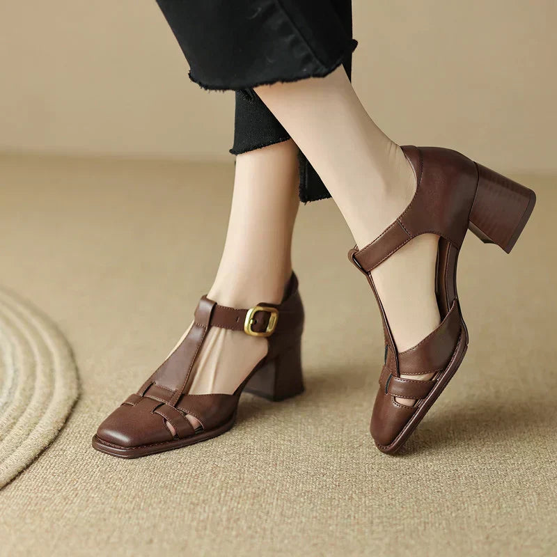 Annie | Square Toe Sandals