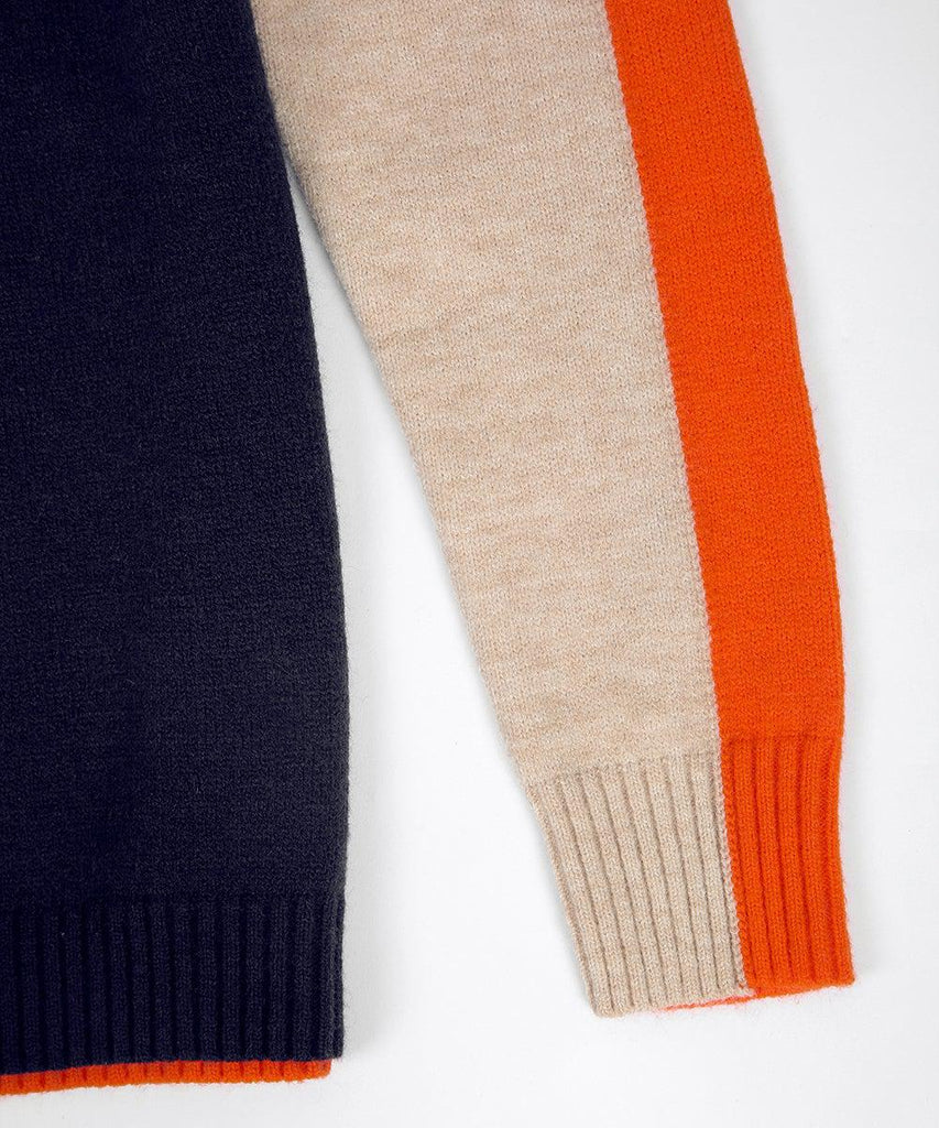 Véronique Women's Striped Sweater – Fitted Cut, Graphic Style & Comfortable Cotton