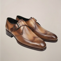 Men’s Monk Strap Dress Shoes – Classic Buckle Design