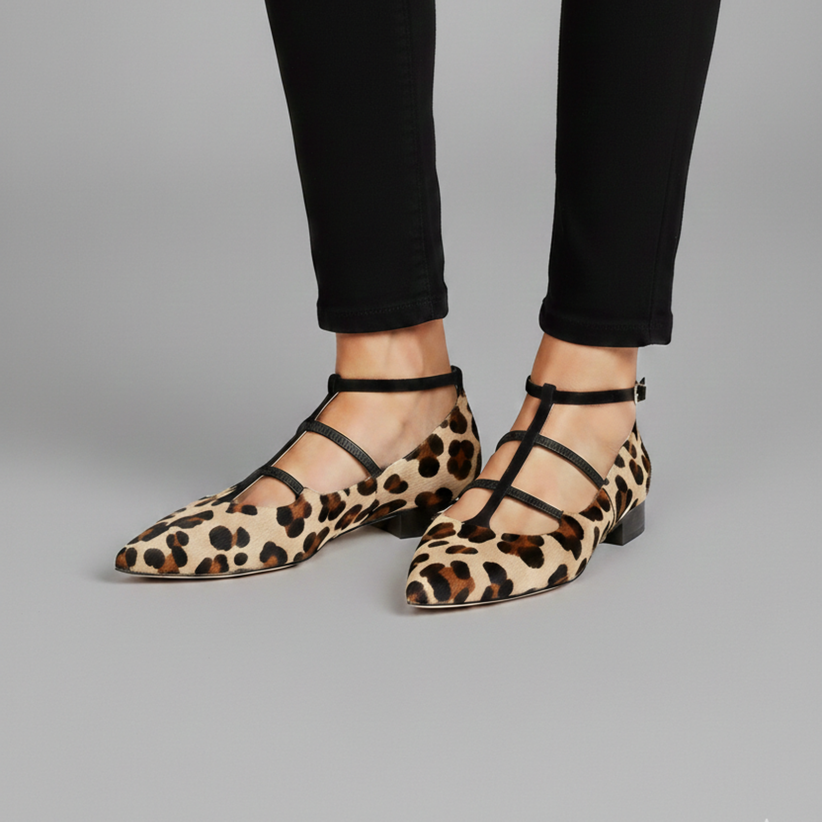 Leopard Strap Heels | Elegant Leopard style