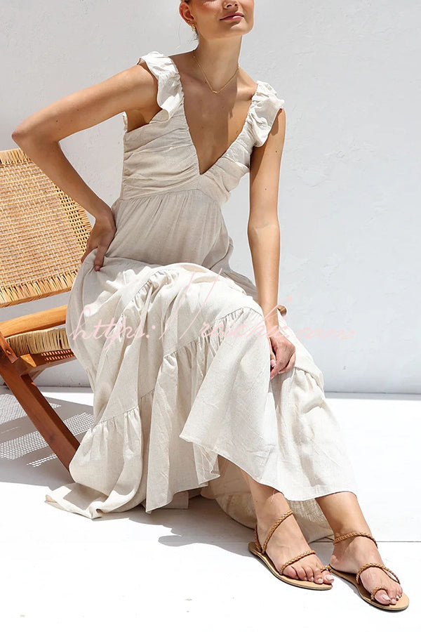 Flowy Tiered Maxi Dress for Women