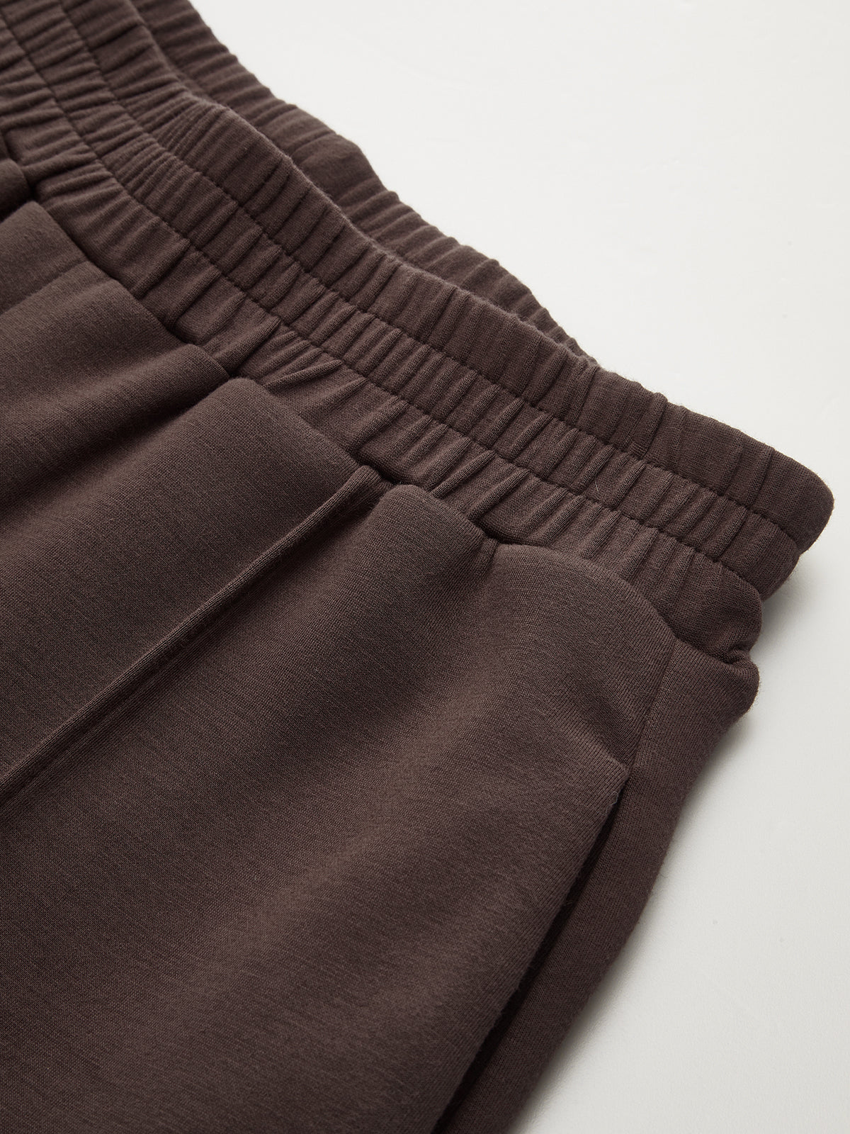 Elastic Waistband Mid-Waist Sweatpants