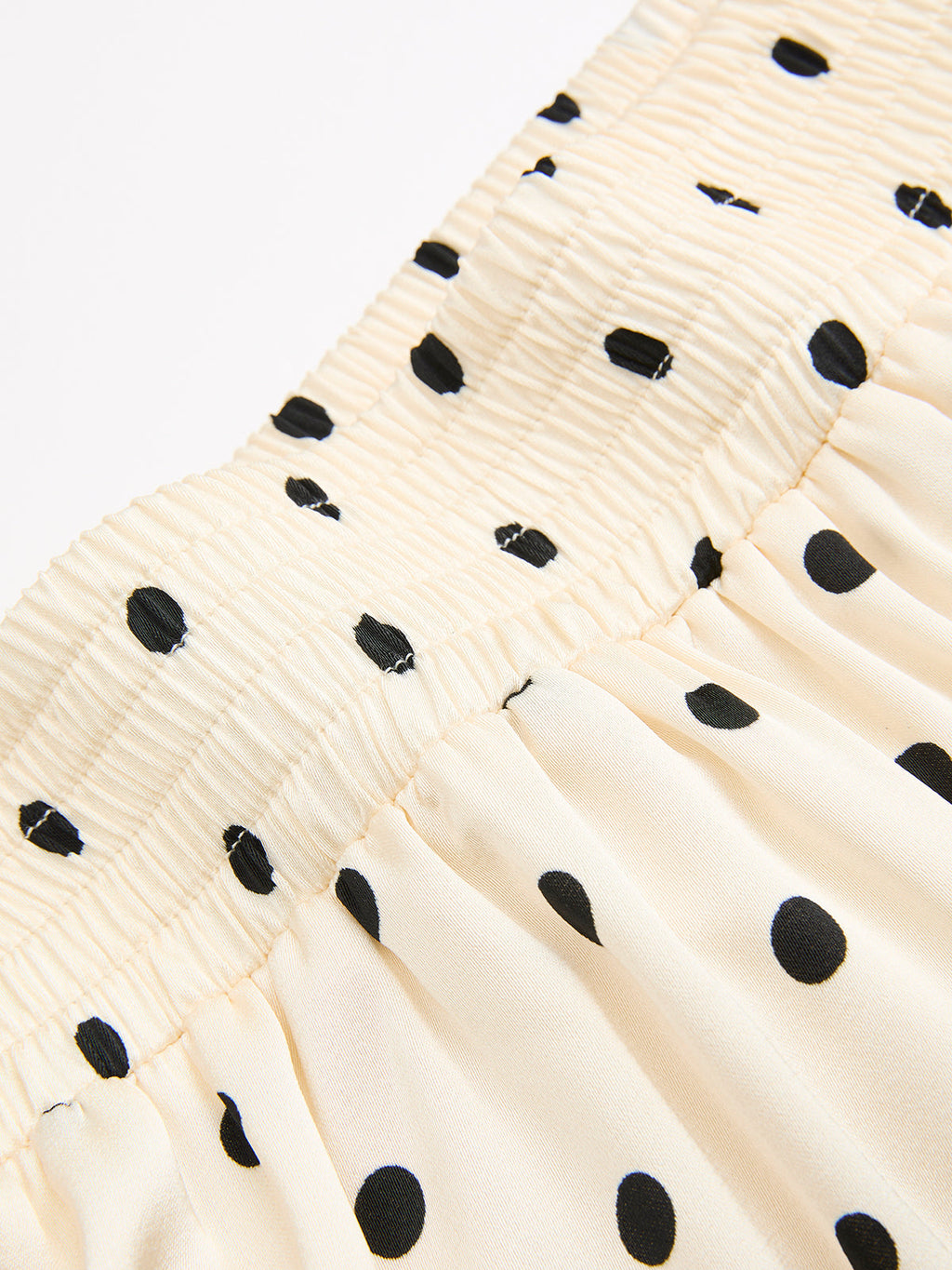 Polka Dot Sleeveless Top & Maxi Skirt Set