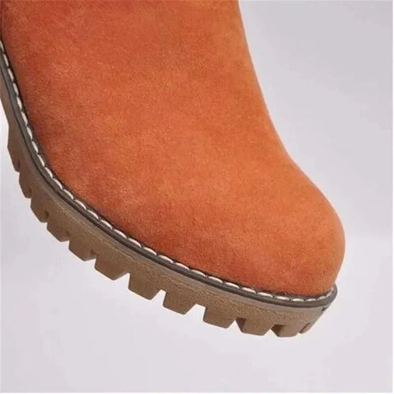 Ella | Mid-Calf Wool Boots