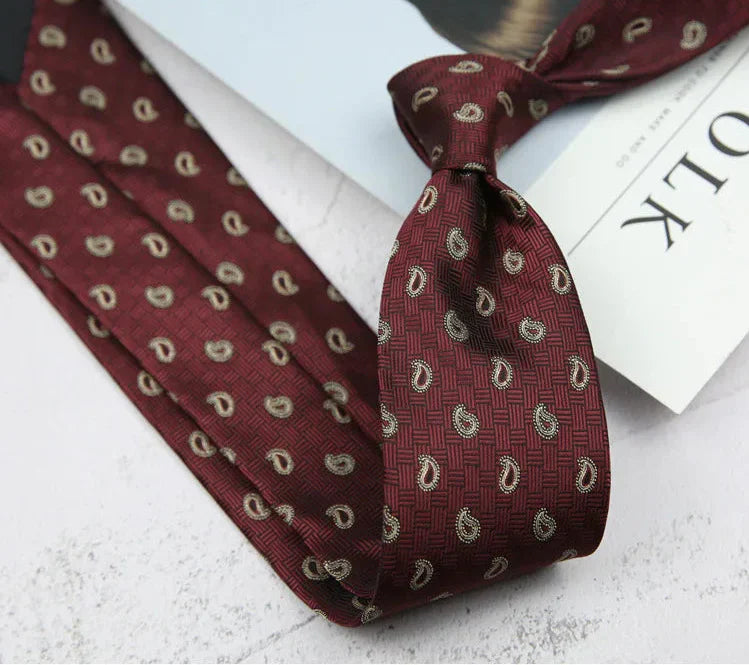 Classic Striped and Dotted Neckties for Men – Business Formal Tie Collection