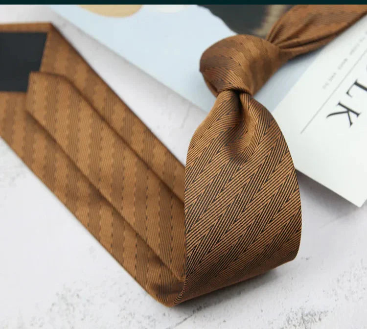 Classic Striped and Dotted Neckties for Men – Business Formal Tie Collection