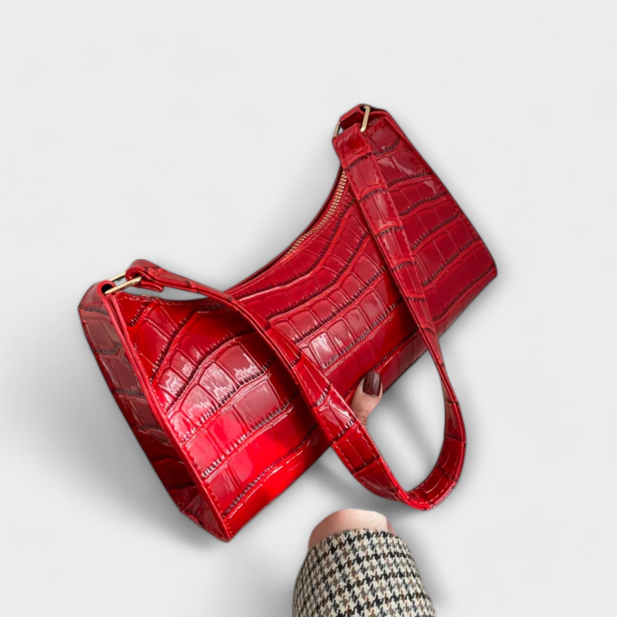 Annie | Shiny Leather Bag