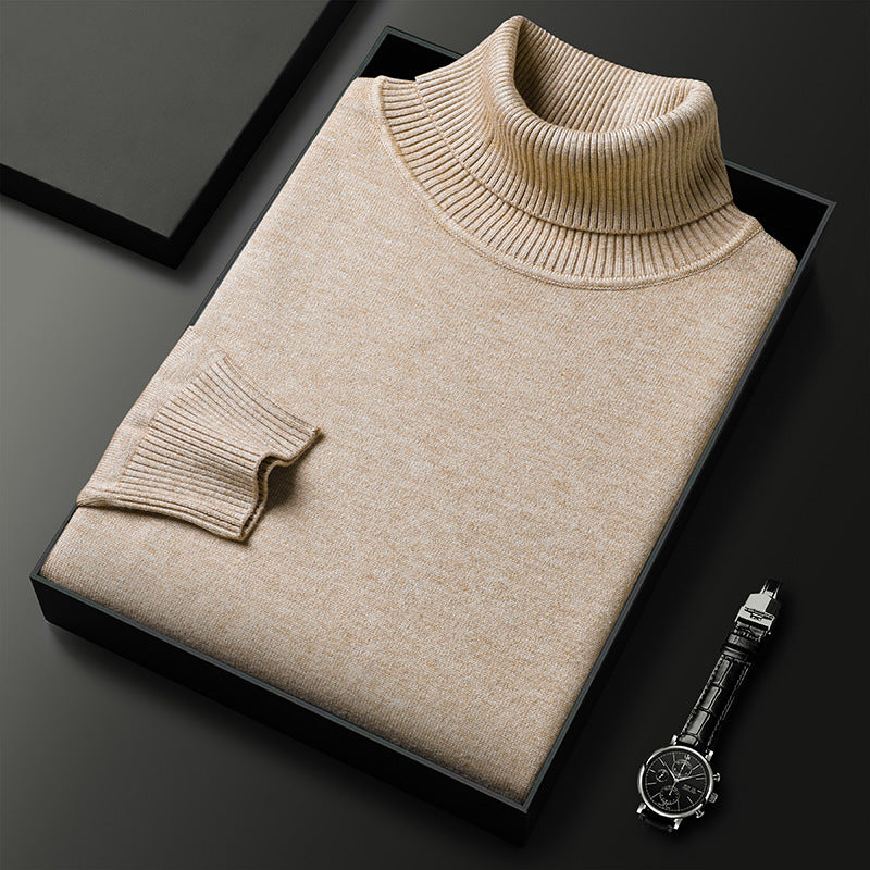 Léa Women's Turtleneck Sweater – Soft Cashmere Sweater with a Slim and Elegant Fit