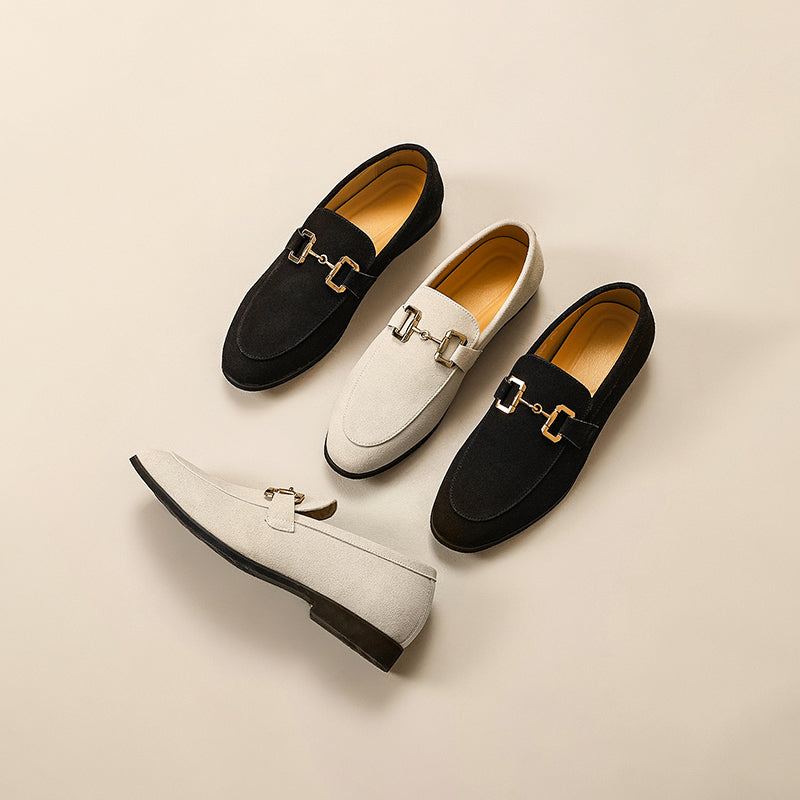 Men’s Almond Toe Horse bit Loafers – Semi-Formal Elegance