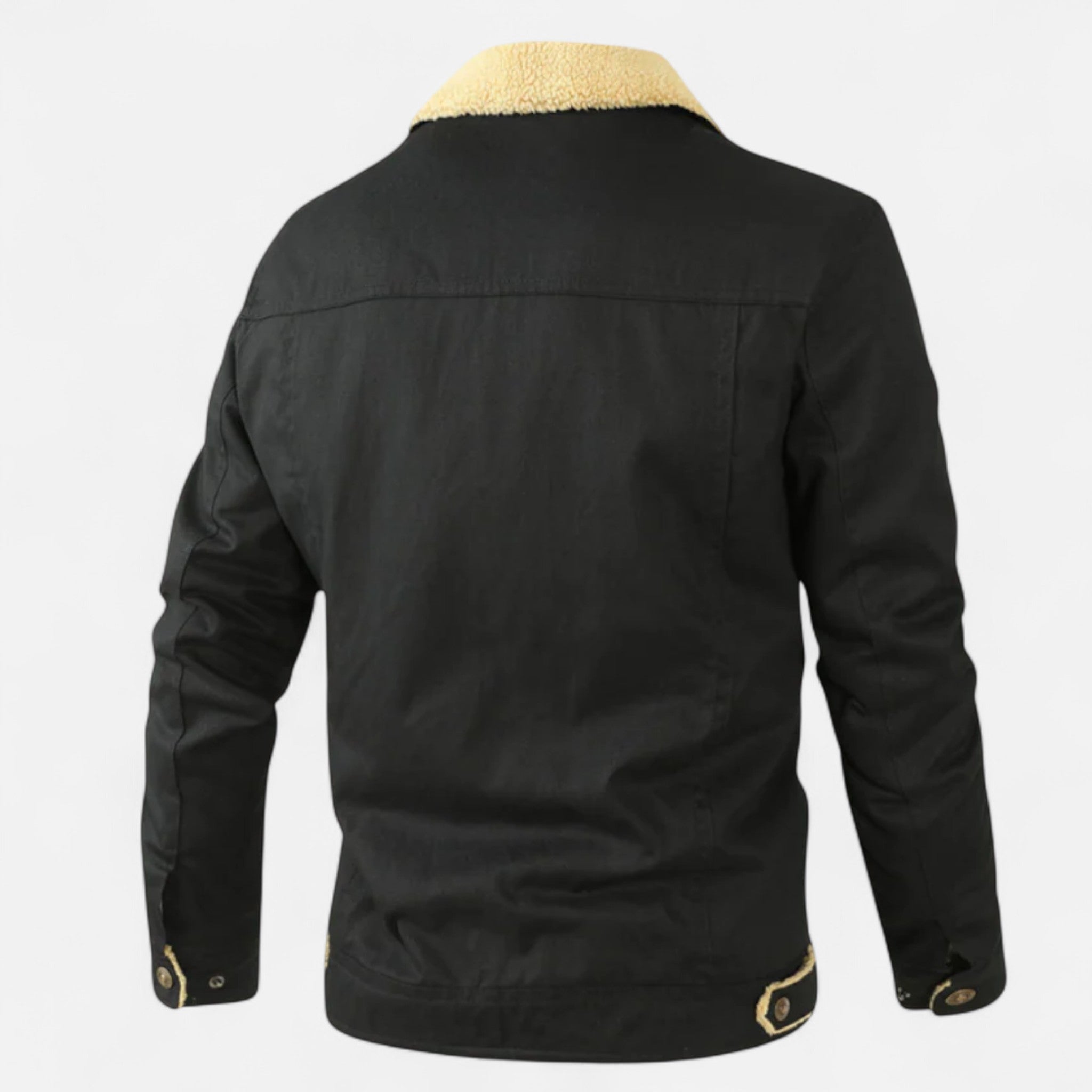 Men’s Bomber Jacket – Classic Aviator – Sherpa Collar – Winter Casual
