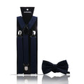 Men’s Bow Tie & Suspenders Set – Formal Adjustable Style