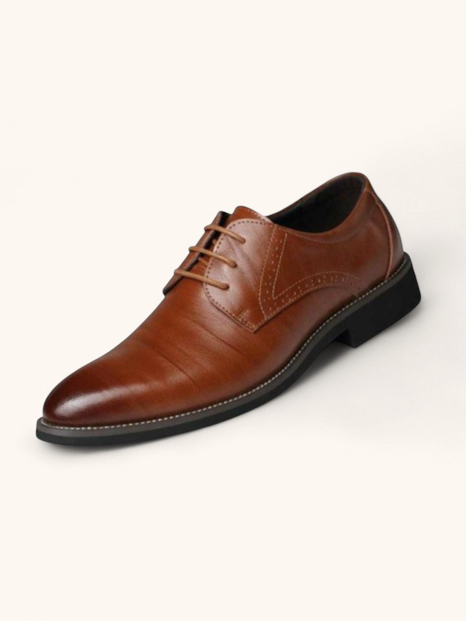 Men’s Brogue Oxford Dress Shoes – Classic Formal Elegance