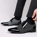 Men’s Brogue Oxford Dress Shoes – Refined Formal and Business Style
