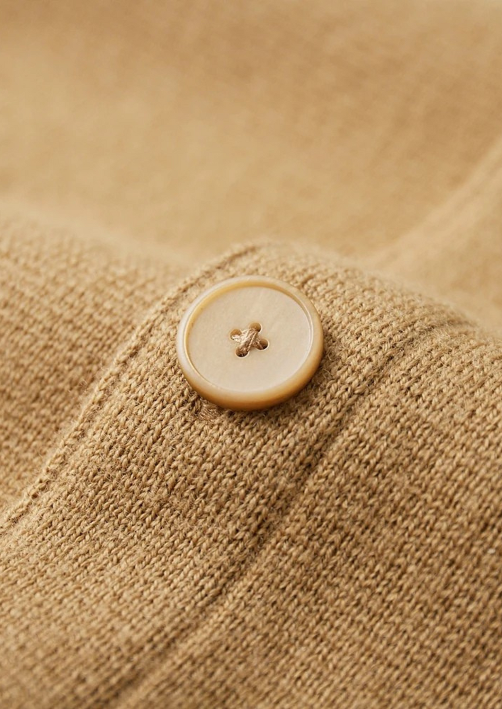 Men’s Button-Up Cardigan with Patch Pockets – Refined Everyday Layer