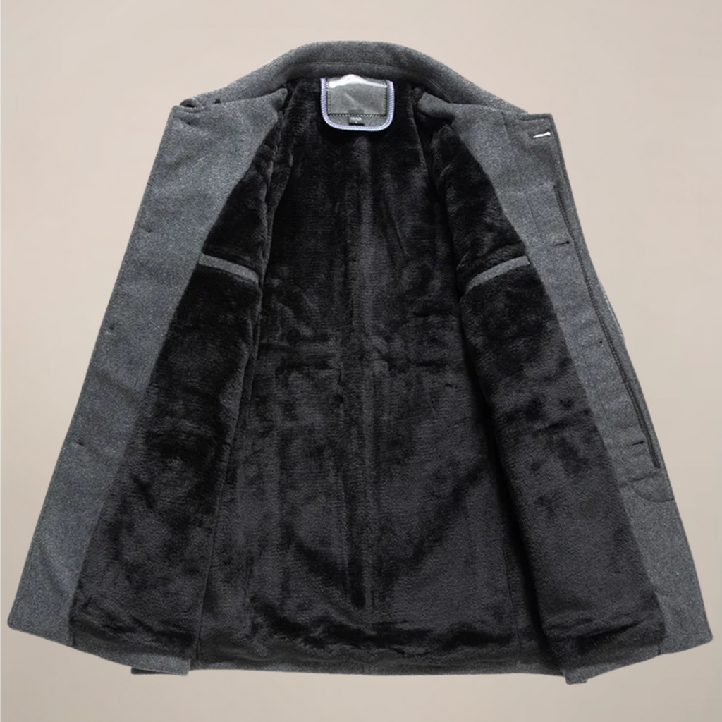 Men’s Button-Up Jacket – Smart Casual Outerwear for Autumn/Winter