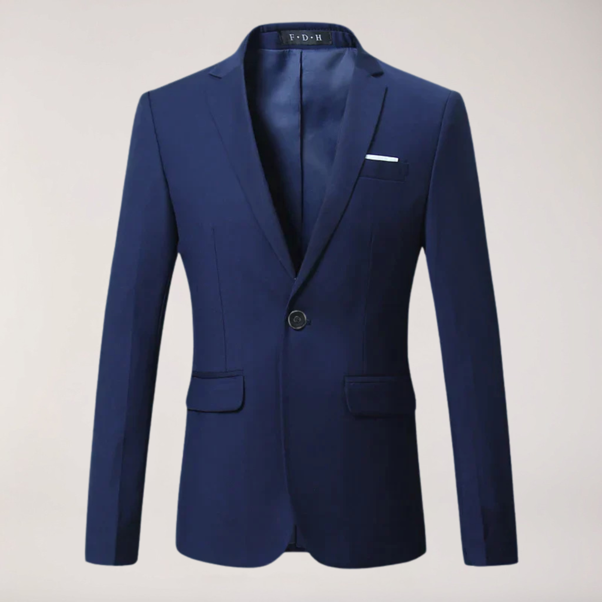 Men's Classic Formal Plain Tailored Blazer