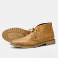 Men’s Classic Lace-Up Ankle Boots – Formal Desert Style