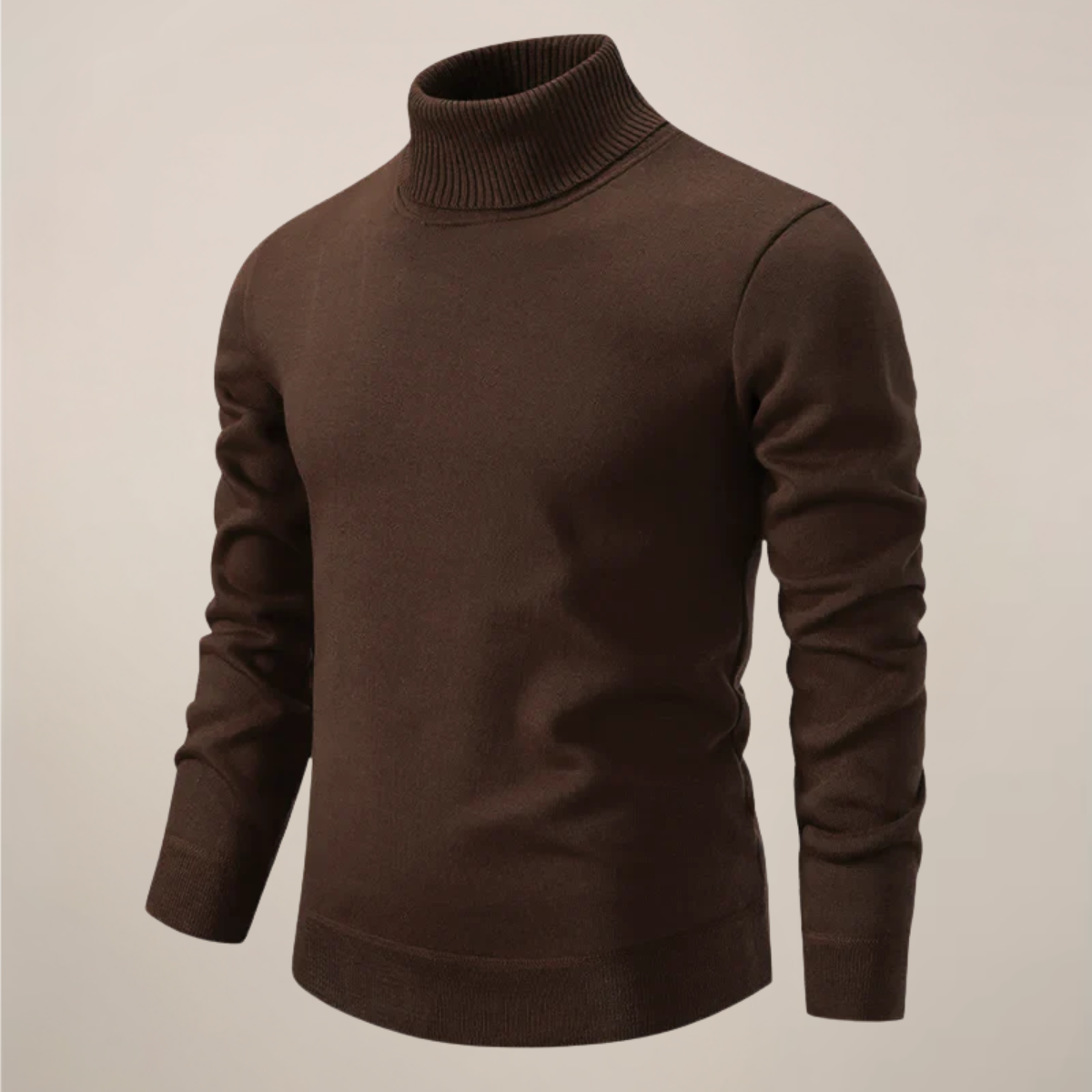 Men’s Classic Turtleneck Sweater – Timeless Smart Casual Knit
