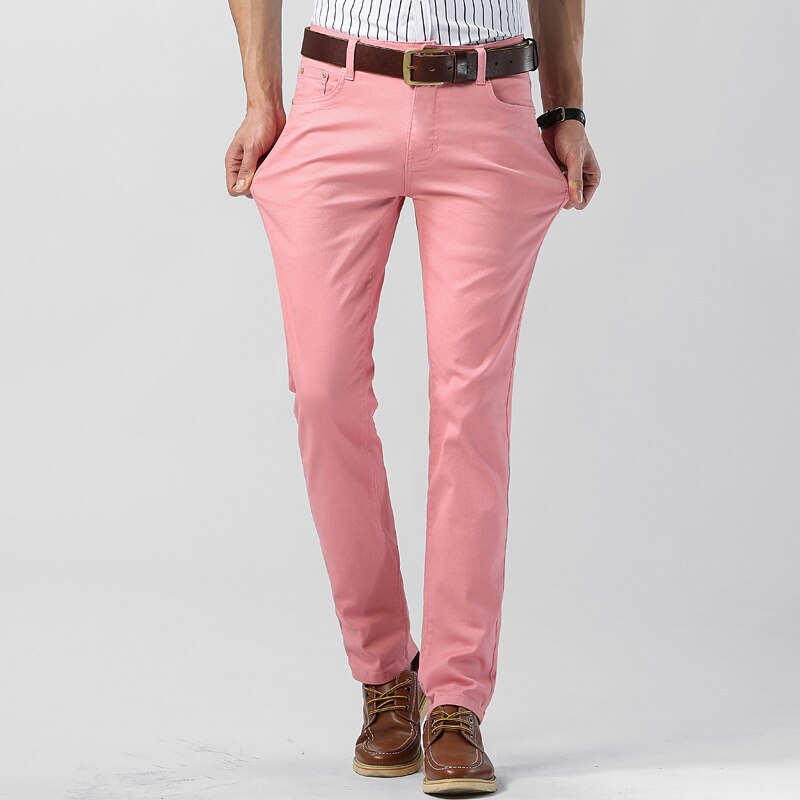 Men’s Coloured Trousers – Regular Fit for Modern Style