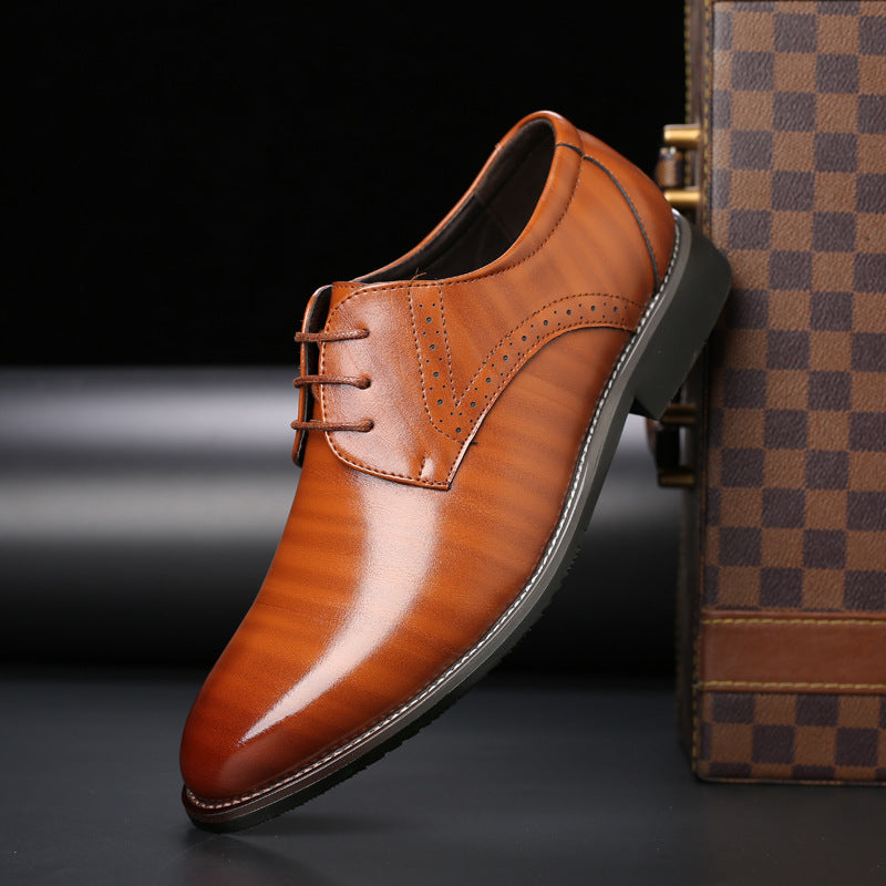 Men’s Formal Derby Shoes – Lightweight Smart Foot Wear