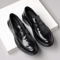Men’s Formal Slip-On Dress Shoes – Round Toe – Polished Finish