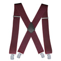 Men’s Heavy-Duty Suspenders – Wide Adjustable Y-Back Braces