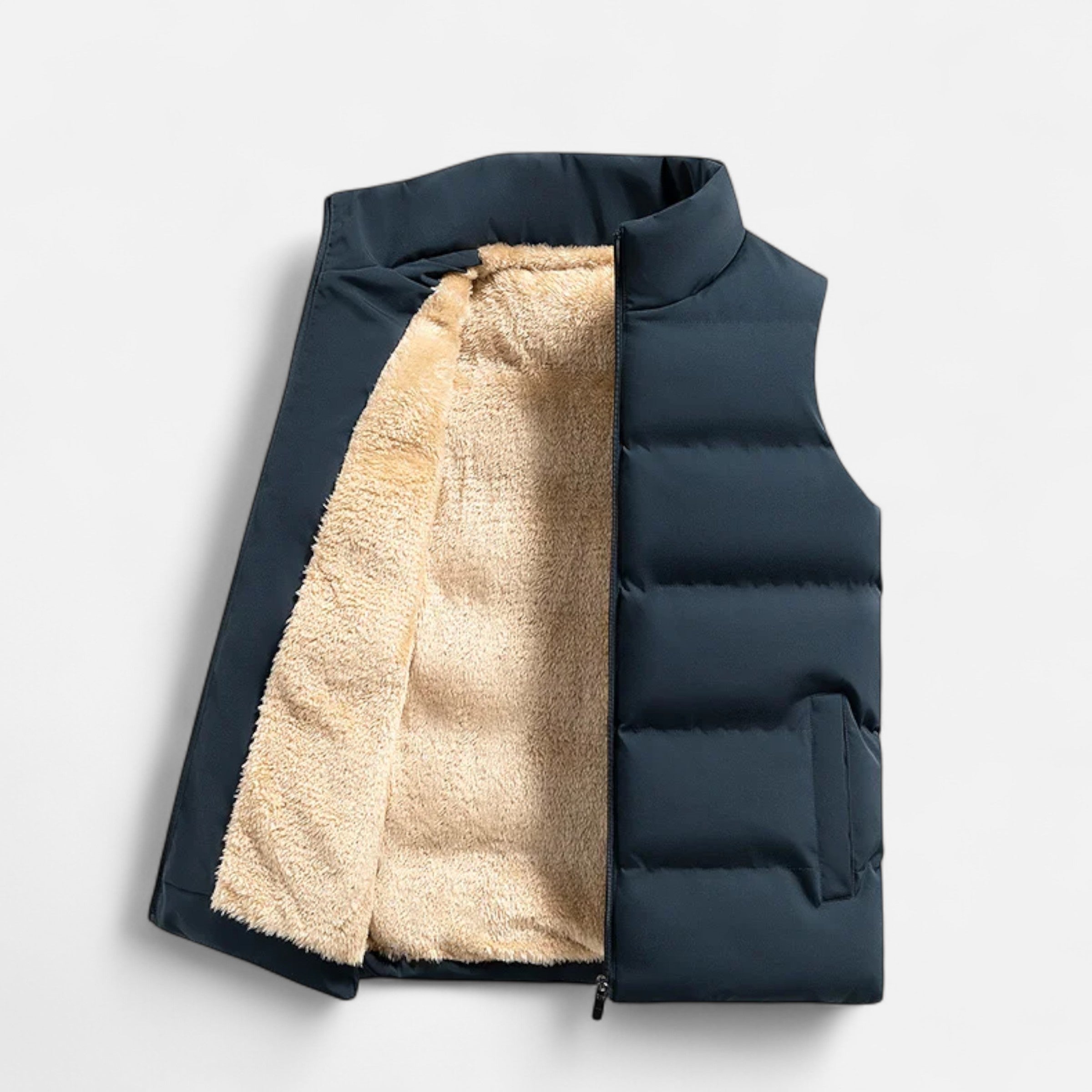 Men’s Insulated Winter Gilet – Fleece-Lined Design for Cold-Weather Layering