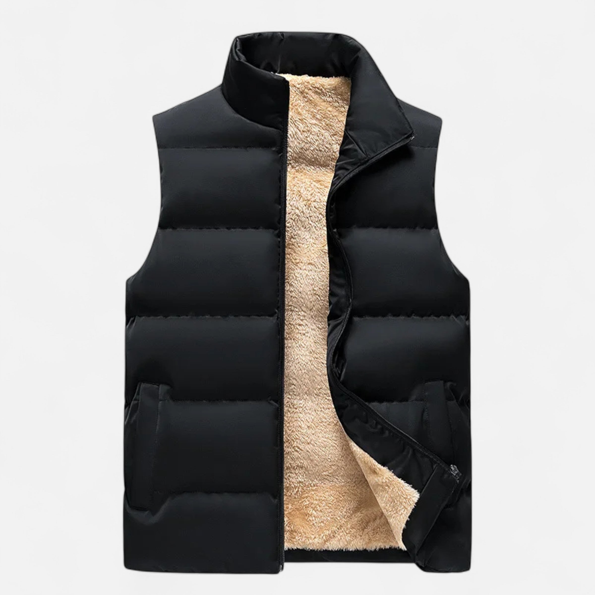 Men’s Insulated Winter Gilet – Fleece-Lined Design for Cold-Weather Layering