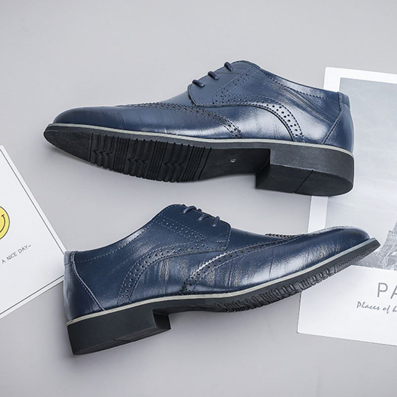 Men’s Lace-Up Ombre Shoes – Casual Style with Modern Edge