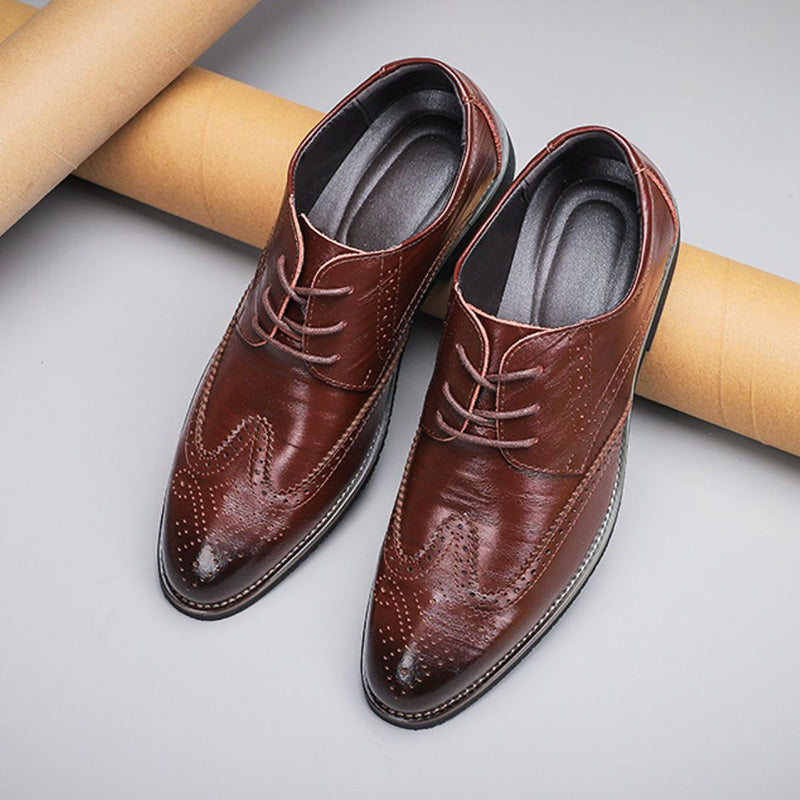 Men’s Lace-Up Ombre Shoes – Casual Style with Modern Edge